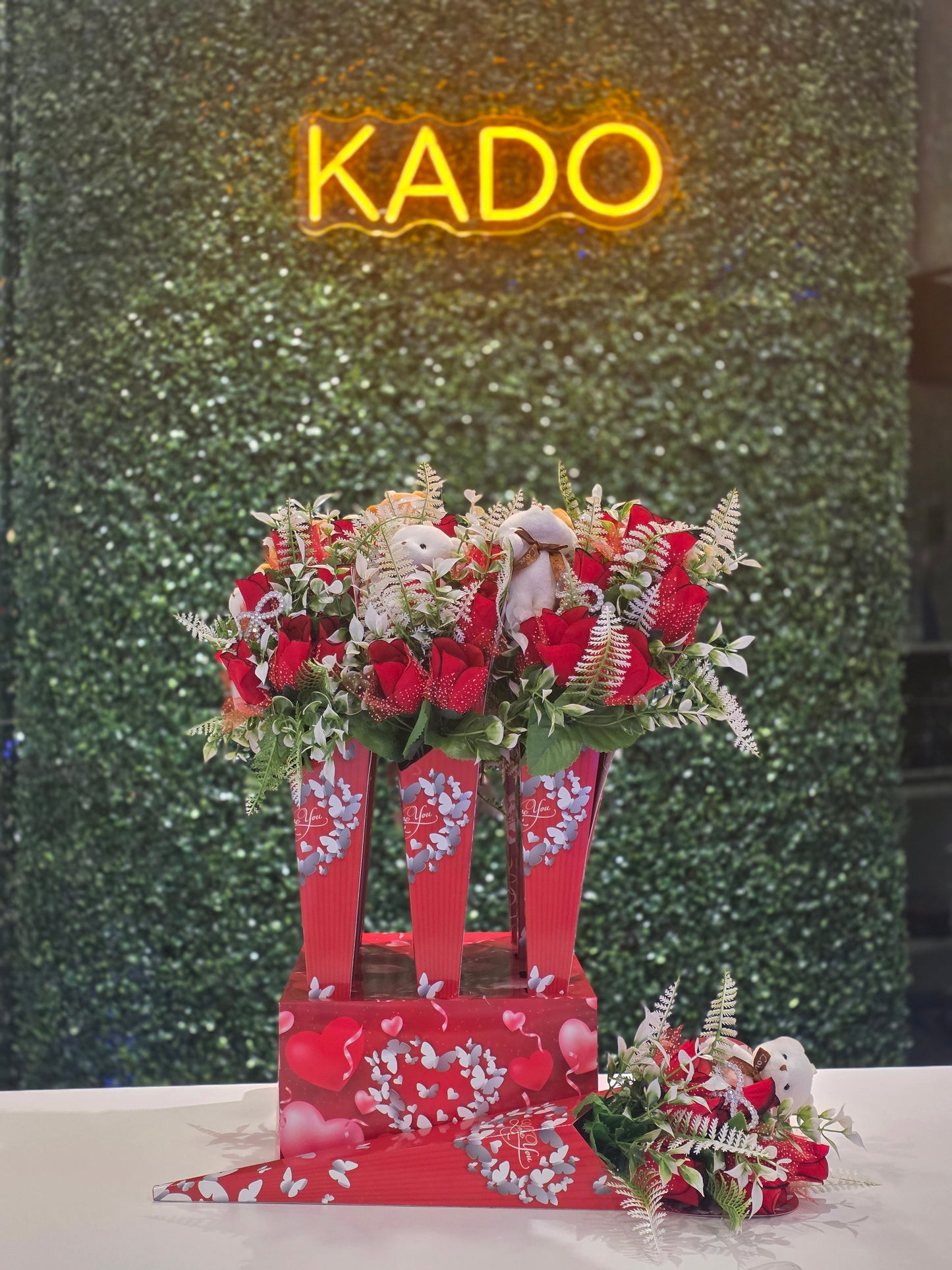 Red Rose Bear