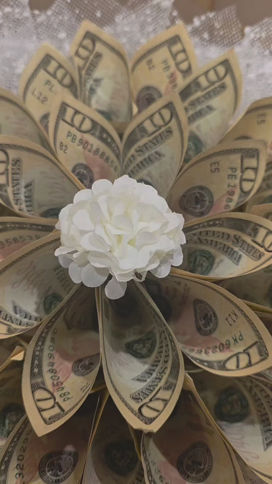 15 bills Money Bouquet B