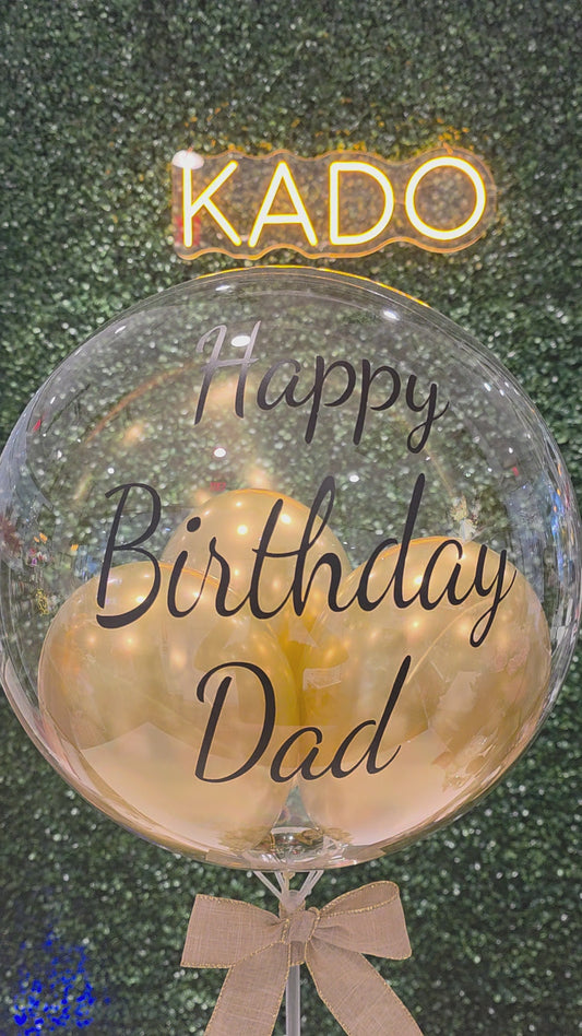 18 bills Money Bouquet Balloon