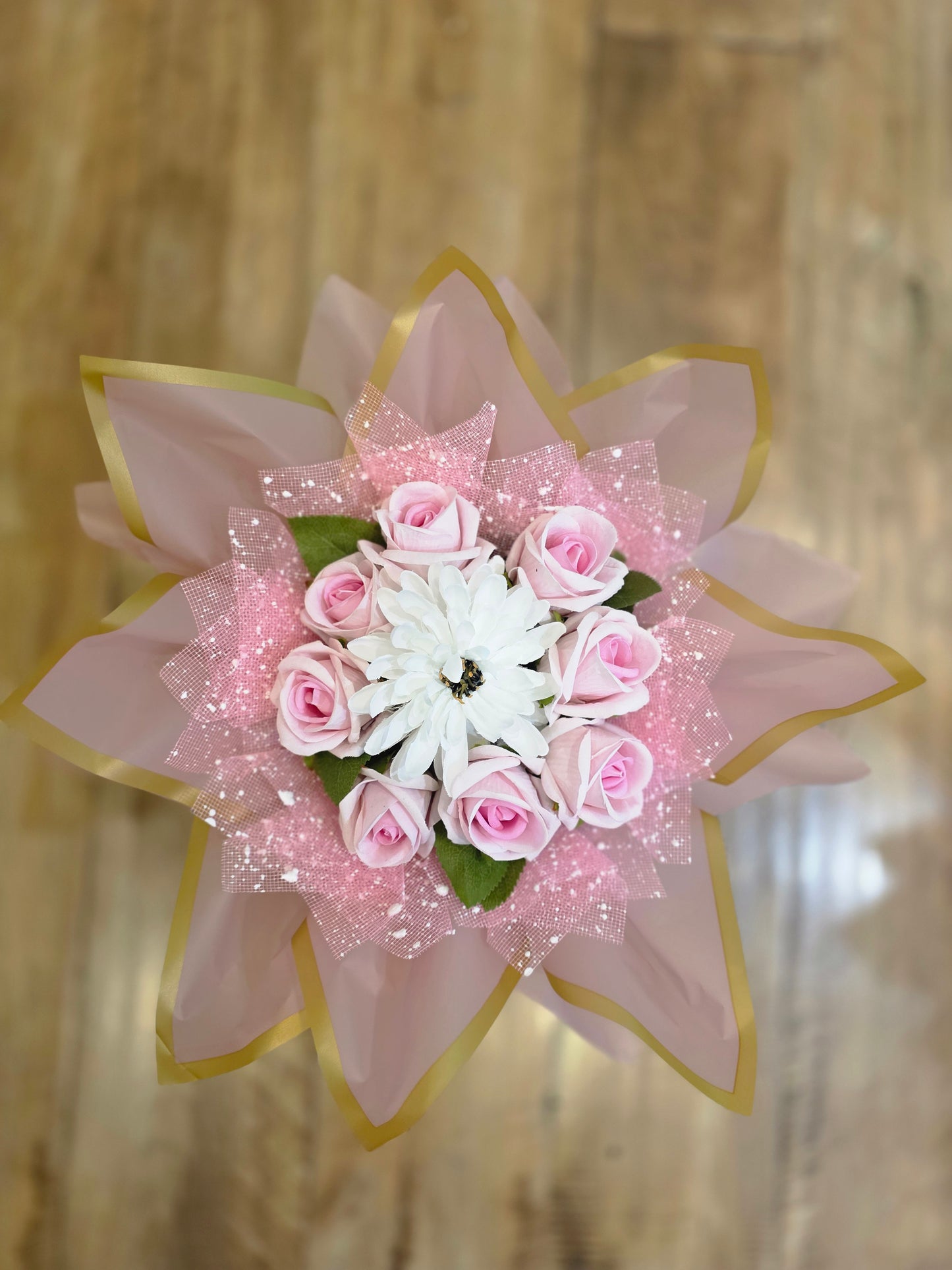 Pinky Mini round bouquet