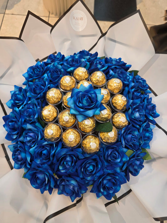 Middle Choco Blue Light
