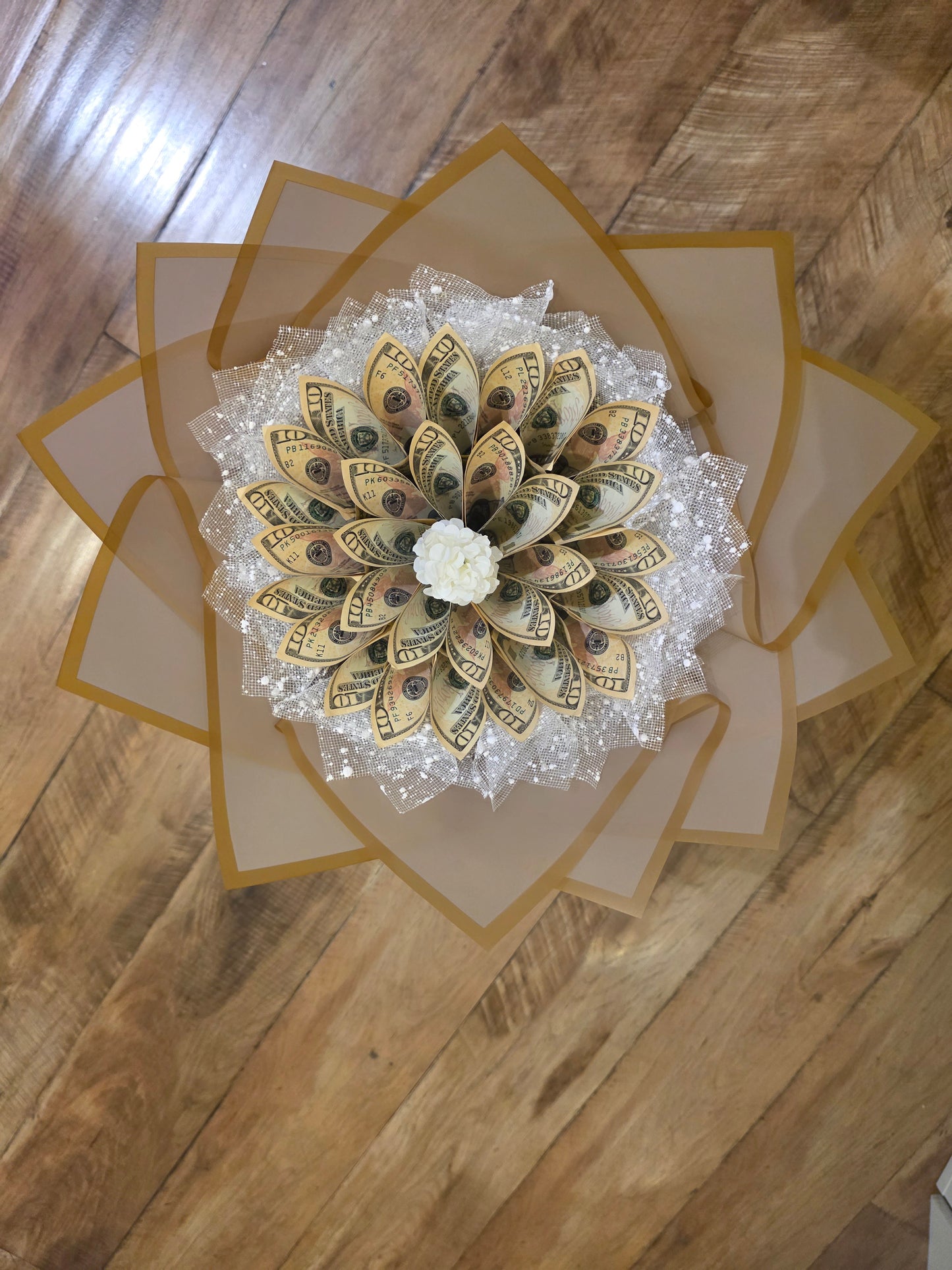 15 bills Money Bouquet B