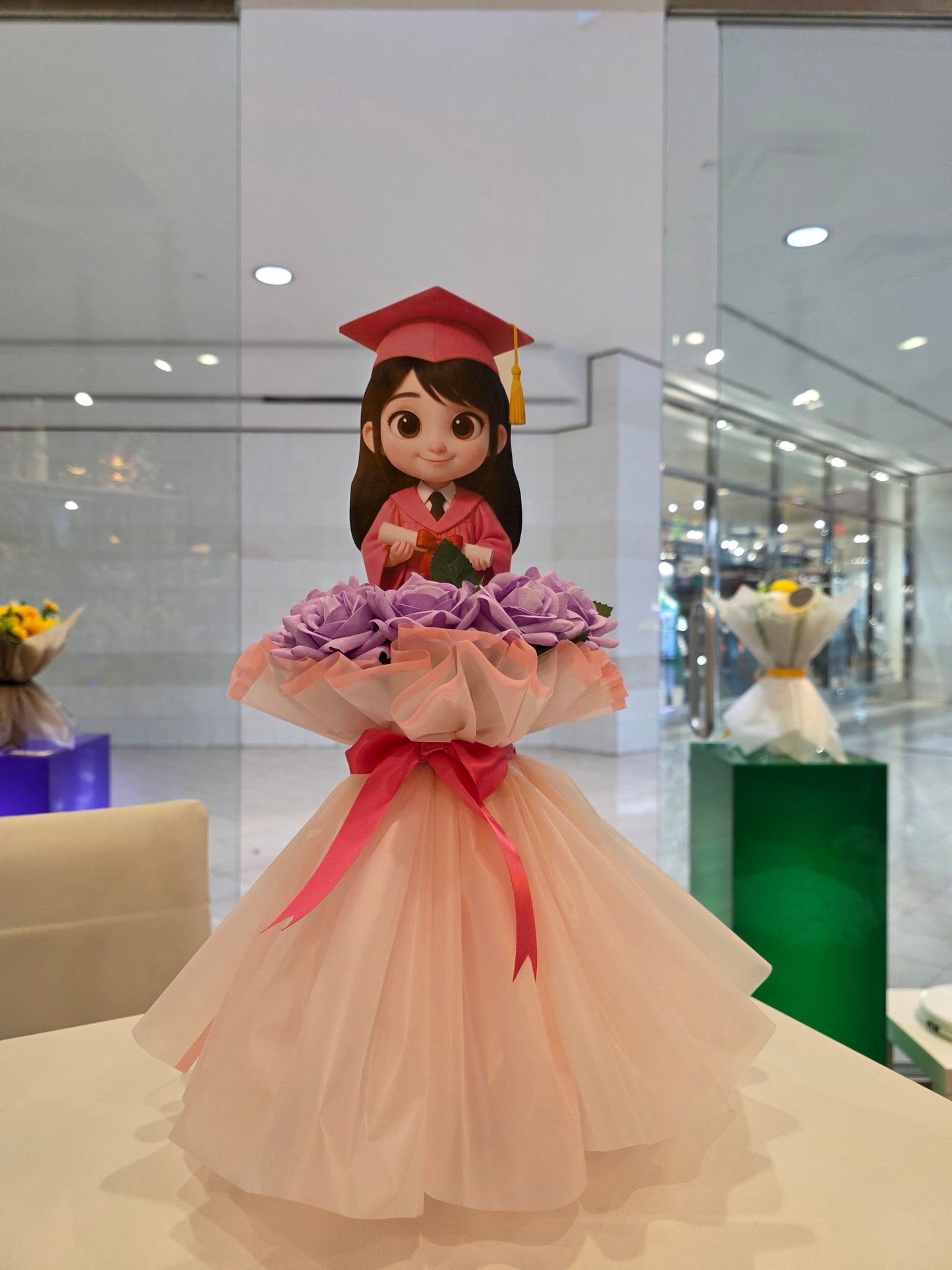 Graduation Girl Round