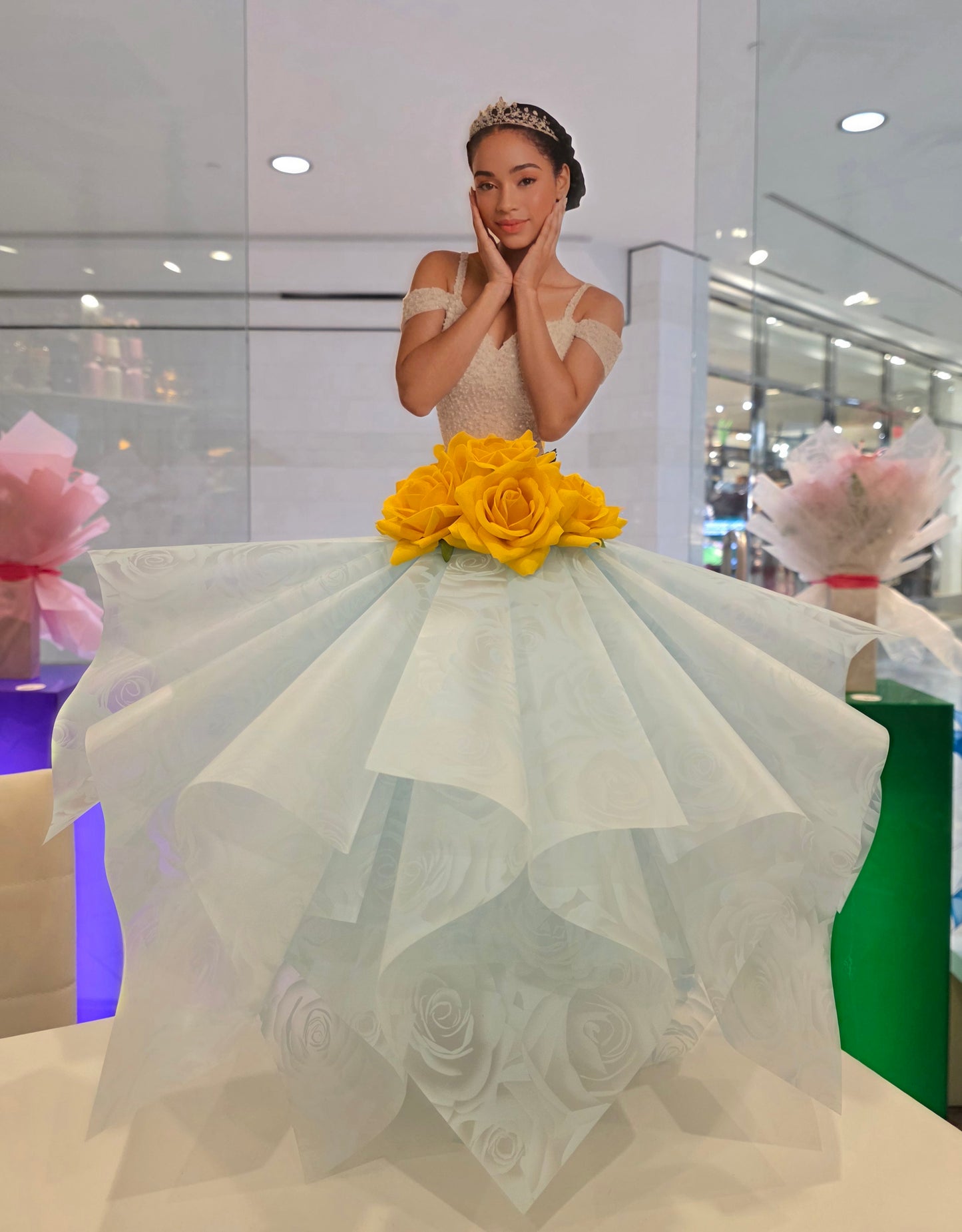 Princess Dress Yellow