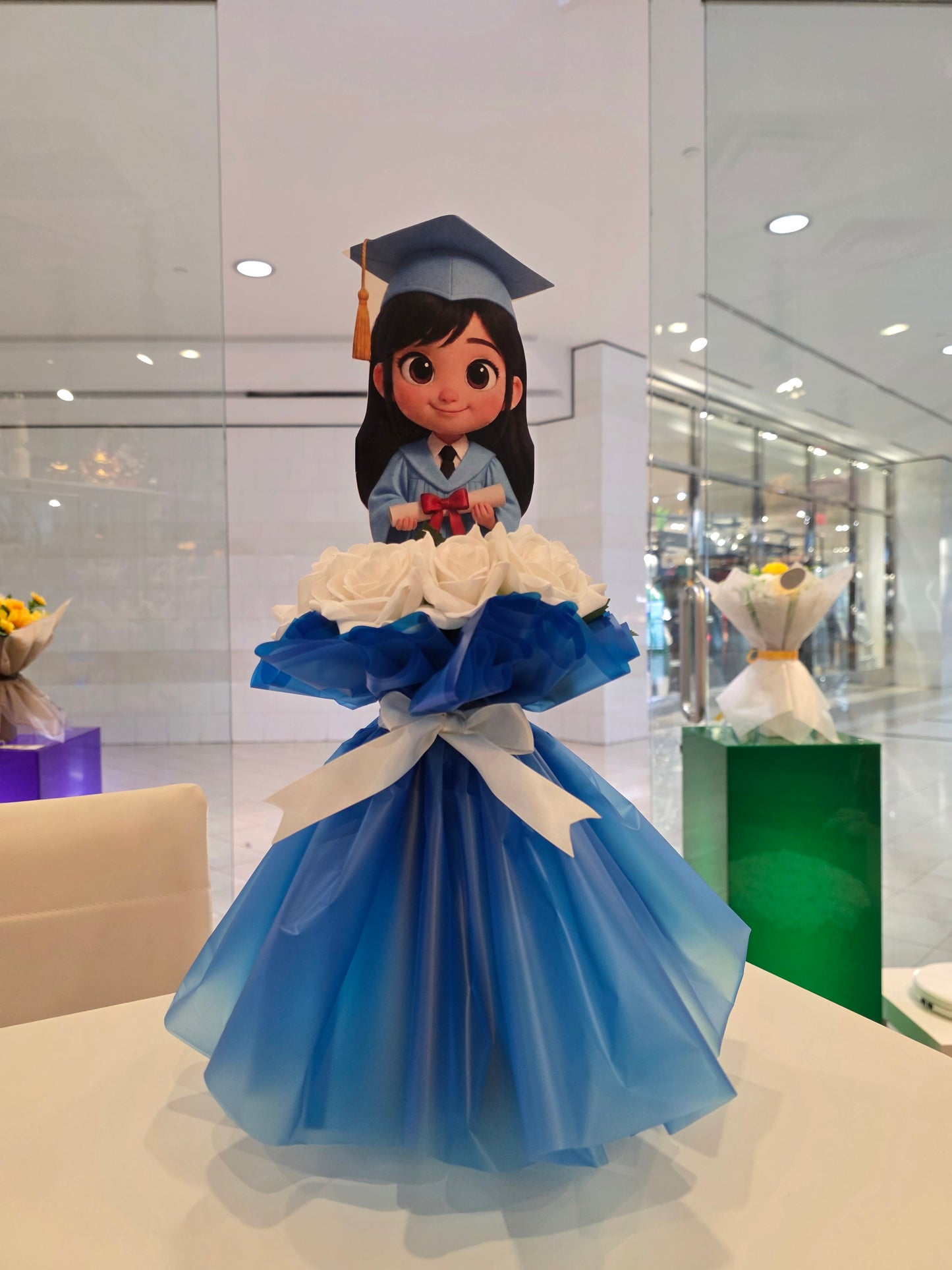 Graduation Girl Round